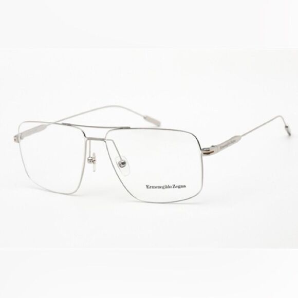 Ermenegildo Zegna 5225 Metallic Silver Eyewear - Picture 1 of 2